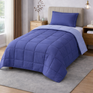 Acolchado Aero/Celeste 1 ½ Plaza